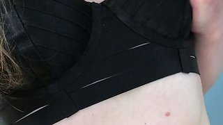 Ex wifey blonde homemade solo masturbation fun