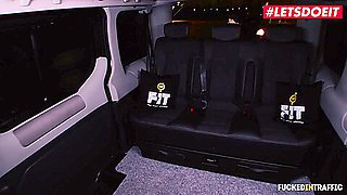 Vanessa Shelby And Matt Ice - Kinky Czech Redhead Fucked Hard In The Taxi
