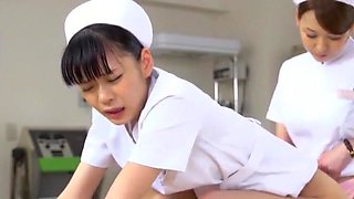 Amazing Japanese whore Yuki Aoi, Yumemi Nakagawa, Nachi Sakaki in Crazy Handjobs, Nurse JAV video