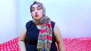Hardcore Anal Fucking With A Hot Muslim Maid - Owner Takes Her Big Ass