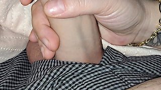 Step mom perfect blowjob on 8 inch of dick from step son big dick