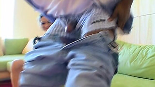 Cute and Shy Teen Can't Wait to Taste This BBC
