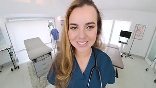 Curvy Nurse Jessie Rogers Seduces Coworker