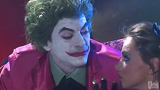 PBBatman XXX 35 Molls Fucked By Joker In 3P Andy San Dimas, Syren Sexton Vintage Retro Pinup FFM Parody Superheroine Costume Cosplay Hairy Pussy Hotwife Cumshot Facial