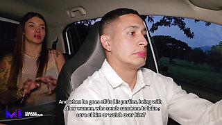 Cuckold Wife Fucks Her Husband's Driver - Salome Gil & Max Betancur
