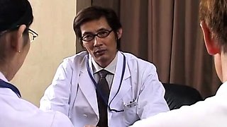 Japanese bondage - slave female doctor