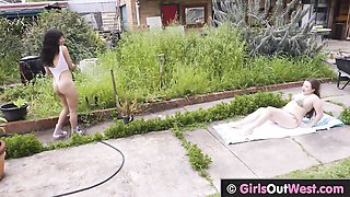 Watch good-looking femme's scene