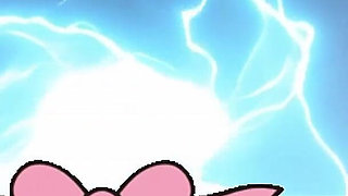 Hentai Nigth Hana Gooning in the Bed