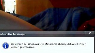 German Amateur Girl Masturbating on Webcam