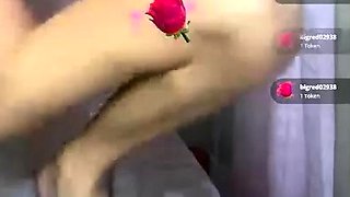 Small tits shemale bonked by 2 horny guys