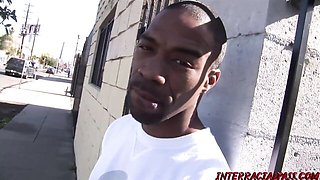 18-25 video with sex hungry Chelsie Rae and Boz from Interracial Pass