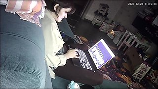 look porno and caught