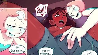 Steven Universe Hentai - Bonnie and Pearl give into each other