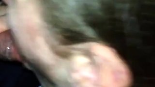 Cum-Hungry Girl Sucks and Swallows