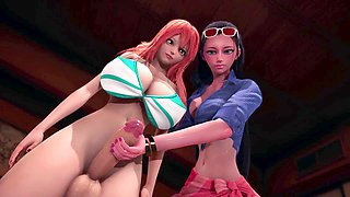 3d วันพีช, one piece 3d, one piece robin