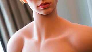 Realistc male sex doll with big dick, life size huge cock