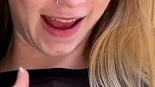 Blonde Teen Solo Masturbation