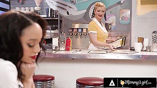 Glamorous Serene Siren at vintage clip