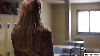UNSPOILED TABOO Pervert Lezzie Schoolteacher Nails Teenie Schoolgirl And Mommy! - Alexis Fawx, Mackenzie Moss, Kendra James