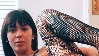 Dp loving close up hoe uses toys
