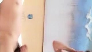 Amateur Asian whore banged on cam