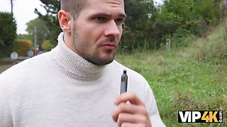 Vip4k. hot and nasty cougar Texas Patti gave a eating cock to a stranger and banged a young stud afterwards