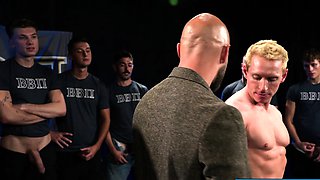 Frat Pledge Gangbanged by Frat Bros