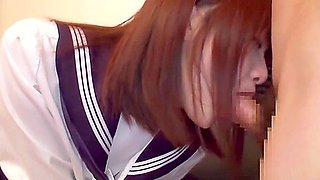 Petite Japanese teens 18+ With Small Tits In Sailor Uniform Fucked