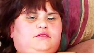 Husband after 2 years in prison fucks his fat wife for the first time
