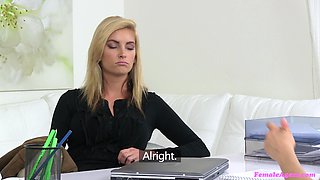 Job interview ends in amazing lesbian sex with Whitney Conroy
