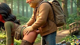 Prohibited Woods Passion - AI Anime porn ASMR- Part two