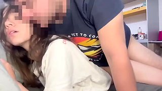 Roommate Game Turns Into Anal Creampie - Skinny Girlsexyhot Takes Big Cock Rough