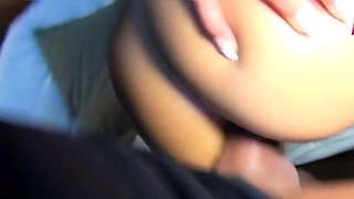 First time anal and deepthroat for slim teen