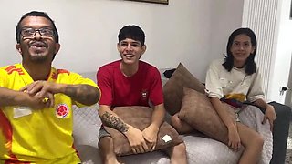 Jealous Best Friend Watches Me Fuck His Horny Wife After Losing Colombia vs Portugal Bet