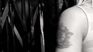 Big Tits Lesbian Sex with Blonde and Brunette MILF and Double Dildo