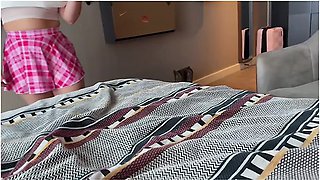 My Daughters 19yr Old Friend Bounces On My Cock