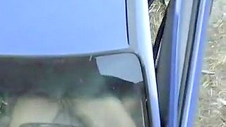 Young couple caught on &#039;s camera banging in the car