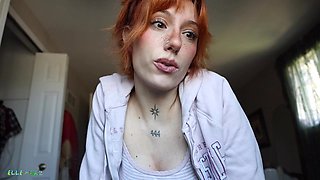 Redhead Beauty Craves Obsession Passion With Petite Fire